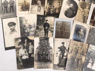 1.Weltkrieg und Kaiserreich, 50 Fotos, meist im Ansichtskartenformat