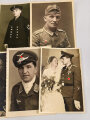 10 Studioaufnahmen / Fotos 2. Weltkrieg, jeweils im Ansichtskartenformat