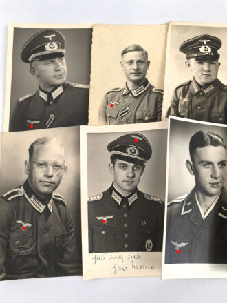 10 Studioaufnahmen / Fotos 2. Weltkrieg, jeweils im...