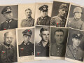 10 Studioaufnahmen / Fotos 2. Weltkrieg, jeweils im Ansichtskartenformat