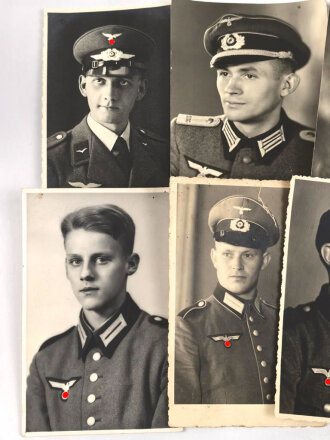 10 Studioaufnahmen / Fotos 2. Weltkrieg, jeweils im...