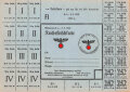 "Reichsfleischkarte" der Stadt Landsberg, gültig vom 8.4. bis 5.5.1940, DIN A5