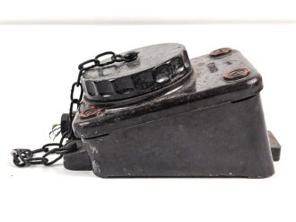 8,8cm Flak, Anschlussdose aus brauner Preßmasse in...