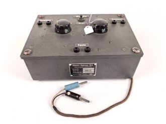 Glimmröhrensummer Luftwaffe ( Morseübungsgerät)  Ln 127001.Originallack, Funktion nicht geprüft