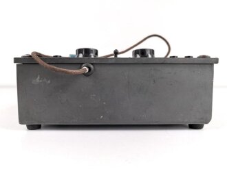 Glimmröhrensummer Luftwaffe ( Morseübungsgerät)  Ln 127001.Originallack, Funktion nicht geprüft