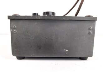 Glimmröhrensummer Luftwaffe ( Morseübungsgerät)  Ln 127001.Originallack, Funktion nicht geprüft