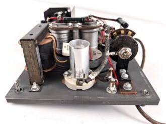 Glimmröhrensummer Luftwaffe ( Morseübungsgerät)  Ln 127001.Originallack, Funktion nicht geprüft