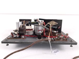 Glimmröhrensummer Luftwaffe ( Morseübungsgerät)  Ln 127001.Originallack, Funktion nicht geprüft