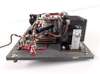 Glimmröhrensummer Luftwaffe ( Morseübungsgerät)  Ln 127001.Originallack, Funktion nicht geprüft