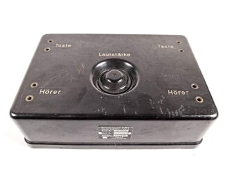 Morseübungsgerät MÜG3 Luftwaffe,   Ln 126061 .Originallack, Funktion nicht geprüft