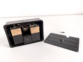 Morseübungsgerät MÜG3 Luftwaffe,   Ln 126061 .Originallack, Funktion nicht geprüft