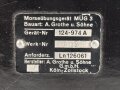 Morseübungsgerät MÜG3 Luftwaffe,   Ln 126061 .Originallack, Funktion nicht geprüft