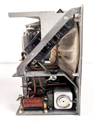 Lautsprechergerät " LSG ( Fu) b " datiert 1940.  Originallack, Funktion nicht geprüft. Verwendet in der Fu 16 Fahrzeug Funkanlage