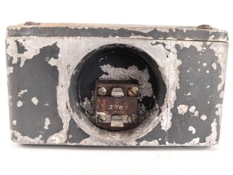 Einankerumformer Umformersatz E.U.a2 datiert 1942, Für Stromversorgung in Wehrmacht Panzerfahrzeugen ( Fu 5 radio sets mit Ukw.E.e ) Originallack, Funktion nicht geprüft