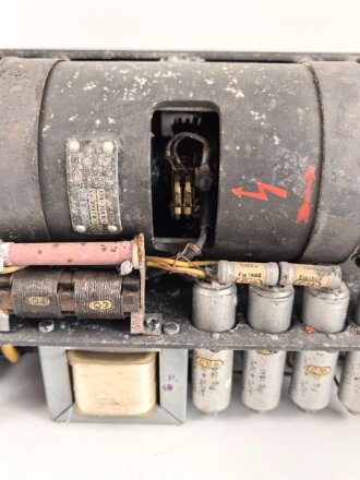 Luftwaffe Umformer U11a , Ln 28668 für EZ6. Ungereinigt, Funktion nicht geprüft