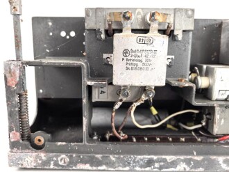 Luftwaffe Umformer U.10 s, Ln 27375, Einankerumformer für den Sender der FuG10-Anlage. Originallack, Funktion nicht geprüft
