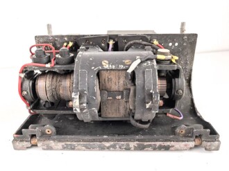 Luftwaffe Umformer U.10 s, Ln 27375, Einankerumformer für den Sender der FuG10-Anlage. Originallack, Funktion nicht geprüft