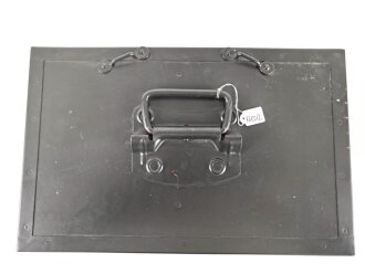 Morse Schreiber 5 Wehrmacht ( M.S. 5 ) Hersteller Rudolf Hell. Original lackiertes Gerät in sehr gutem Gesamtzustand, Funktion nicht geprüft. das komplette Gehäuse ist ein gelungener,  neuzeitlicher Nachbau