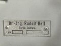 Morse Schreiber 5 Wehrmacht ( M.S. 5 ) Hersteller Rudolf Hell. Original lackiertes Gerät in sehr gutem Gesamtzustand, Funktion nicht geprüft. das komplette Gehäuse ist ein gelungener,  neuzeitlicher Nachbau