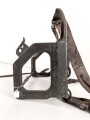 Rückentrage für schweres Feldkabel der Wehrmacht, faltbare Ausführung, datiert 1938. Originallack