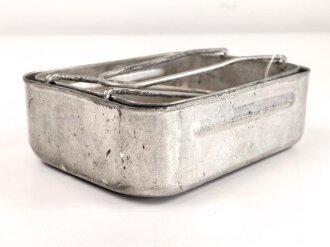 Großbritannien ?, zweiteiliges Kochgeschirr, Eisen verzinnt, nicht gestempelt