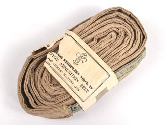British 1952 dated Vickers MK IV Ammunition belt