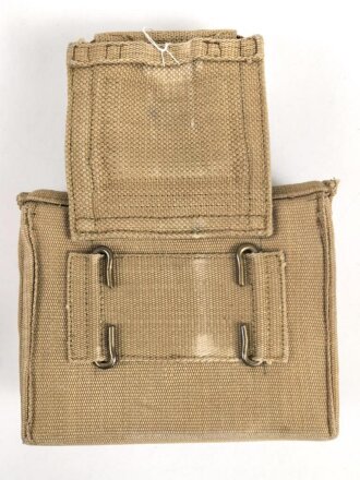 British 1931 dated Binocular case with attched compass pouch. Very good condition