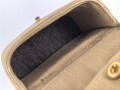 British 1931 dated Binocular case with attched compass pouch. Very good condition