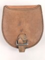 British 1944 dated leather horse shoe pouch