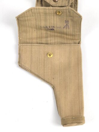 Australien, Pistol holster with ammunition pouch, dated 1944, unused.