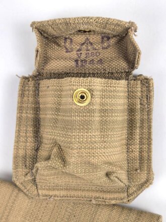 Australien, Pistol holster with ammunition pouch, dated 1944, unused.
