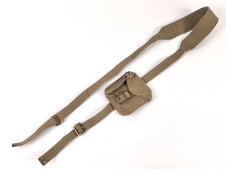 British , 1941 dated web strap with attached pouch, total...