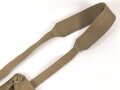 British , 1941 dated web strap with attached pouch, total lengh 155cm