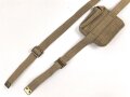 British , 1941 dated web strap with attached pouch, total lengh 155cm