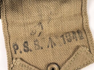 British , 1942 dated web pouch