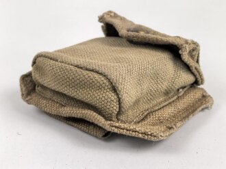 British , most likely WWII compass pouch