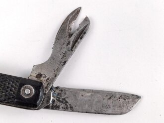 British military pocket knife, 1943 dated, uncleaned