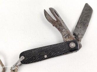 British military pocket knife, 1943 dated, uncleaned