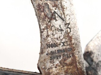 British military pocket knife, 1943 dated, uncleaned