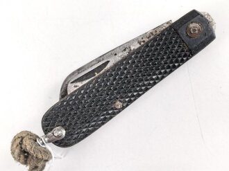 British military pocket knife, 1943 dated, uncleaned