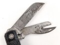British military pocket knife, 1943 dated, uncleaned
