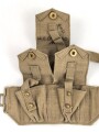 British Pattern 1940 Cavalry web equipment, Cartridge carrier, dated 1940. Unused