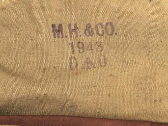Australien,  1943 dated shell dressing haversack. Very good condition