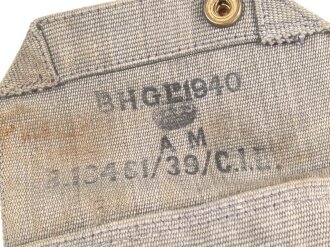 British Royal Air Force, Pattern 1925 Webbing pistol holster, dated 1940