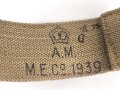British Royal Air Force belt, dated 1939