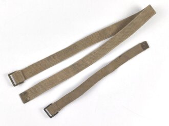 British Pattern 1937 equipment strap, set of two, 29 and 77cm