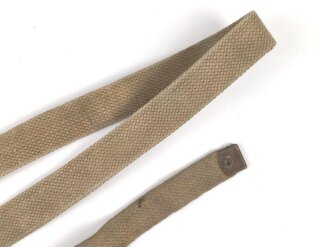 British Pattern 1937 equipment strap, set of two, 29 and 77cm