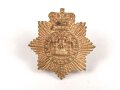 British  Devonshire Regiment Brass collar badge