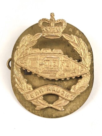 British Royal tank Regiment badge , 43mm high
