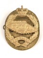 British Royal tank Regiment badge , 43mm high